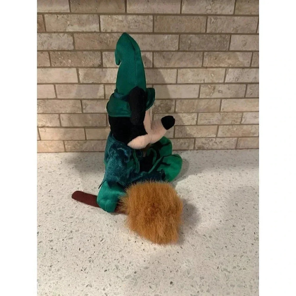 Walt‎ Disney World 2001 Halloween Minnie Mouse Witch Bean Bag Plush b5 - Picture 4 of 5